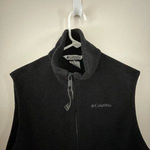 Columbia Men's Black Fleece Vest
